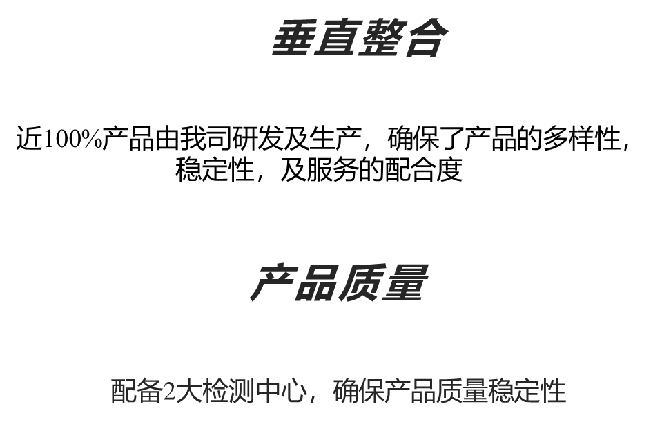 垂直整合图表